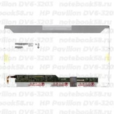 Матрица для ноутбука HP Pavilion DV6-3203 (1366x768 HD) TN, 40pin, Матовая