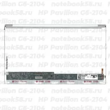 Матрица для ноутбука HP Pavilion G6-2104 (1366x768 HD) TN, 40pin, Глянцевая