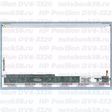 Матрица для ноутбука HP Pavilion DV6-3320 (1366x768 HD) TN, 40pin, Глянцевая