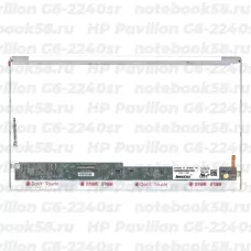 Матрица для ноутбука HP Pavilion G6-2240sr (1366x768 HD) TN, 40pin, Глянцевая