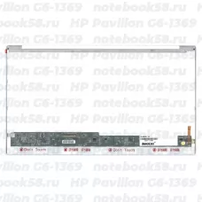 Матрица для ноутбука HP Pavilion G6-1369 (1366x768 HD) TN, 40pin, Глянцевая