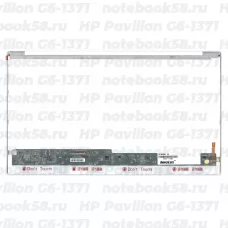 Матрица для ноутбука HP Pavilion G6-1371 (1366x768 HD) TN, 40pin, Глянцевая