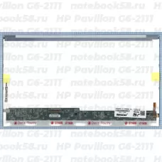 Матрица для ноутбука HP Pavilion G6-2111 (1366x768 HD) TN, 40pin, Глянцевая