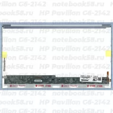 Матрица для ноутбука HP Pavilion G6-2142 (1366x768 HD) TN, 40pin, Глянцевая