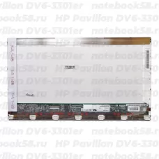 Матрица для ноутбука HP Pavilion DV6-3301er (1366x768 HD) TN, 40pin, Глянцевая
