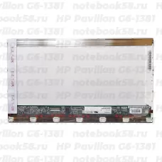 Матрица для ноутбука HP Pavilion G6-1381 (1366x768 HD) TN, 40pin, Глянцевая