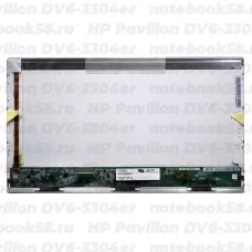 Матрица для ноутбука HP Pavilion DV6-3304er (1366x768 HD) TN, 40pin, Глянцевая