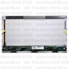 Матрица для ноутбука HP Pavilion DV6-3330 (1366x768 HD) TN, 40pin, Глянцевая