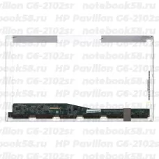 Матрица для ноутбука HP Pavilion G6-2102sr (1366x768 HD) TN, 40pin, Глянцевая