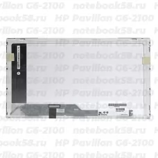Матрица для ноутбука HP Pavilion G6-2100 (1366x768 HD) TN, 40pin, Глянцевая