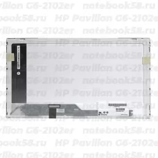 Матрица для ноутбука HP Pavilion G6-2102er (1366x768 HD) TN, 40pin, Глянцевая