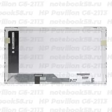 Матрица для ноутбука HP Pavilion G6-2113 (1366x768 HD) TN, 40pin, Глянцевая