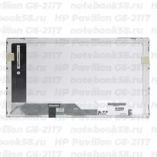 Матрица для ноутбука HP Pavilion G6-2117 (1366x768 HD) TN, 40pin, Глянцевая