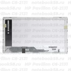 Матрица для ноутбука HP Pavilion G6-2131 (1366x768 HD) TN, 40pin, Глянцевая