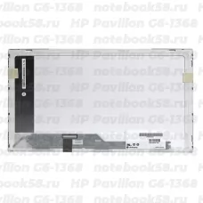 Матрица для ноутбука HP Pavilion G6-1368 (1366x768 HD) TN, 40pin, Глянцевая