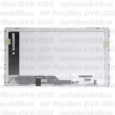 Матрица для ноутбука HP Pavilion DV6-3303 (1366x768 HD) TN, 40pin, Глянцевая