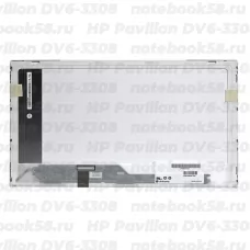 Матрица для ноутбука HP Pavilion DV6-3308 (1366x768 HD) TN, 40pin, Глянцевая