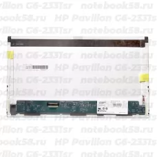 Матрица для ноутбука HP Pavilion G6-2331sr (1366x768 HD) TN, 40pin, Матовая