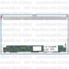 Матрица для ноутбука HP Pavilion G6-2126sr (1366x768 HD) TN, 40pin, Матовая