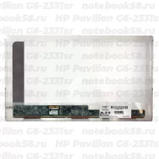 Матрица для ноутбука HP Pavilion G6-2331sr (1366x768 HD) TN, 40pin, Матовая