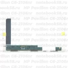 Матрица для ноутбука HP Pavilion G6-2106nr (1366x768 HD) TN, 40pin, Матовая