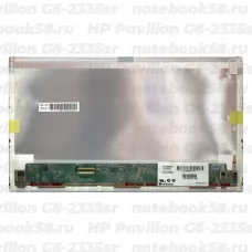 Матрица для ноутбука HP Pavilion G6-2335sr (1366x768 HD) TN, 40pin, Матовая