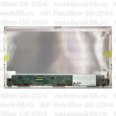 Матрица для ноутбука HP Pavilion G6-2104 (1366x768 HD) TN, 40pin, Матовая