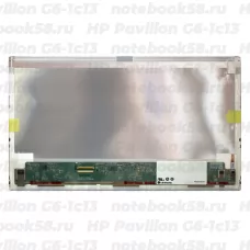 Матрица для ноутбука HP Pavilion G6-1c13 (1366x768 HD) TN, 40pin, Матовая
