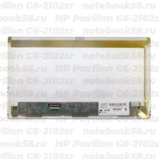 Матрица для ноутбука HP Pavilion G6-2102sr (1366x768 HD) TN, 40pin, Глянцевая