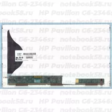 Матрица для ноутбука HP Pavilion G6-2346sr (1366x768 HD) TN, 40pin, Матовая