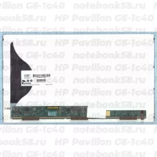 Матрица для ноутбука HP Pavilion G6-1c40 (1366x768 HD) TN, 40pin, Матовая