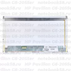 Матрица для ноутбука HP Pavilion G6-2055er (1366x768 HD) TN, 40pin, Матовая