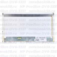 Матрица для ноутбука HP Pavilion DV6-3351 (1366x768 HD) TN, 40pin, Матовая