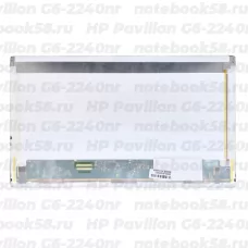 Матрица для ноутбука HP Pavilion G6-2240nr (1366x768 HD) TN, 40pin, Матовая