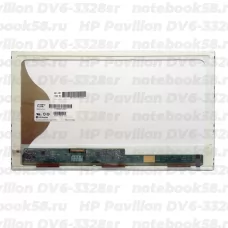 Матрица для ноутбука HP Pavilion DV6-3328sr (1366x768 HD) TN, 40pin, Матовая
