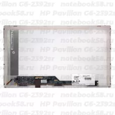 Матрица для ноутбука HP Pavilion G6-2392sr (1366x768 HD) TN, 40pin, Матовая
