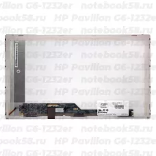 Матрица для ноутбука HP Pavilion G6-1232er (1366x768 HD) TN, 40pin, Матовая