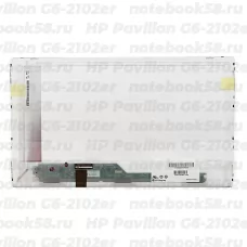 Матрица для ноутбука HP Pavilion G6-2102er (1366x768 HD) TN, 40pin, Глянцевая