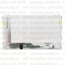 Матрица для ноутбука HP Pavilion G6-1375 (1366x768 HD) TN, 40pin, Глянцевая