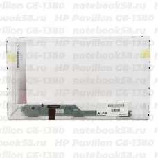 Матрица для ноутбука HP Pavilion G6-1380 (1366x768 HD) TN, 40pin, Глянцевая