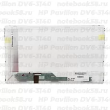 Матрица для ноутбука HP Pavilion DV6-3140 (1366x768 HD) TN, 40pin, Глянцевая
