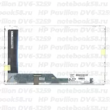Матрица для ноутбука HP Pavilion DV6-3259 (1366x768 HD) TN, 40pin, Матовая