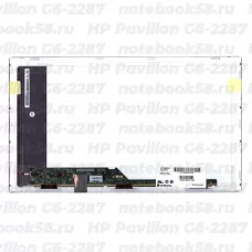 Матрица для ноутбука HP Pavilion G6-2287 (1366x768 HD) TN, 40pin, Матовая