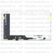 Матрица для ноутбука HP Pavilion G6-2243 (1366x768 HD) TN, 40pin, Глянцевая