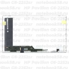 Матрица для ноутбука HP Pavilion G6-2252sr (1366x768 HD) TN, 40pin, Матовая