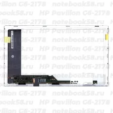 Матрица для ноутбука HP Pavilion G6-2178 (1366x768 HD) TN, 40pin, Матовая