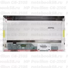 Матрица для ноутбука HP Pavilion G6-2105 (1366x768 HD) TN, 40pin, Матовая
