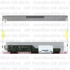 Матрица для ноутбука HP Pavilion G6-2034 (1366x768 HD) TN, 40pin, Глянцевая