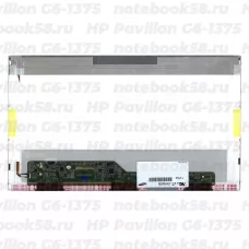 Матрица для ноутбука HP Pavilion G6-1375 (1366x768 HD) TN, 40pin, Глянцевая