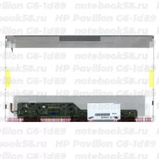Матрица для ноутбука HP Pavilion G6-1d89 (1366x768 HD) TN, 40pin, Глянцевая